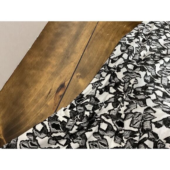 Free People Black White Halter Mini Dress XS Pockets - Picture 3 of 10